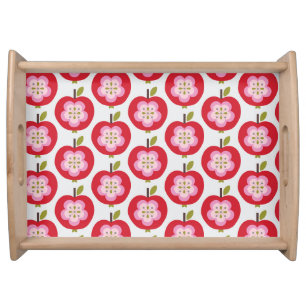 Dutch Love Apple Red Tray
