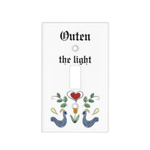 Dutch Love Light Switch Plate