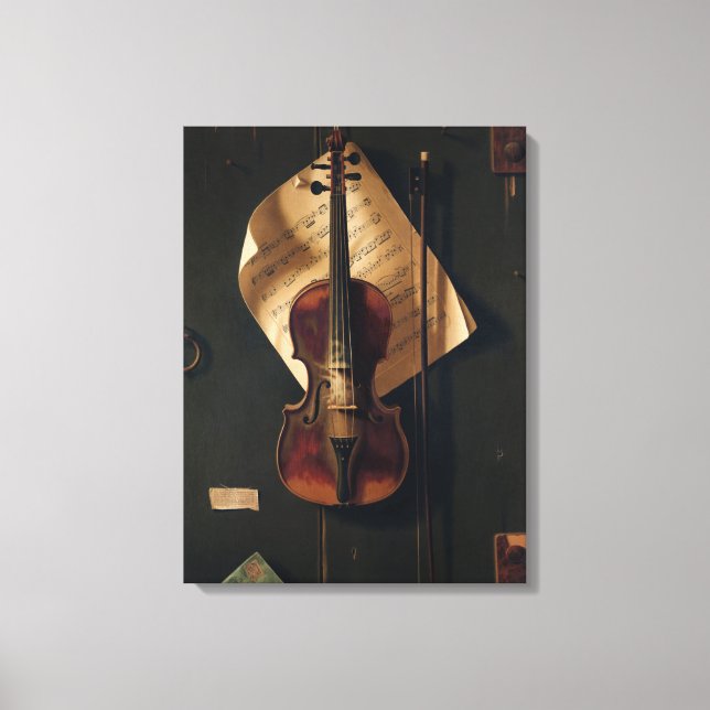 Dutch Master Music Stretched Canvas Print (Front)