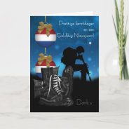Dutch Military Christmas Greeting Card With Pride at Zazzle