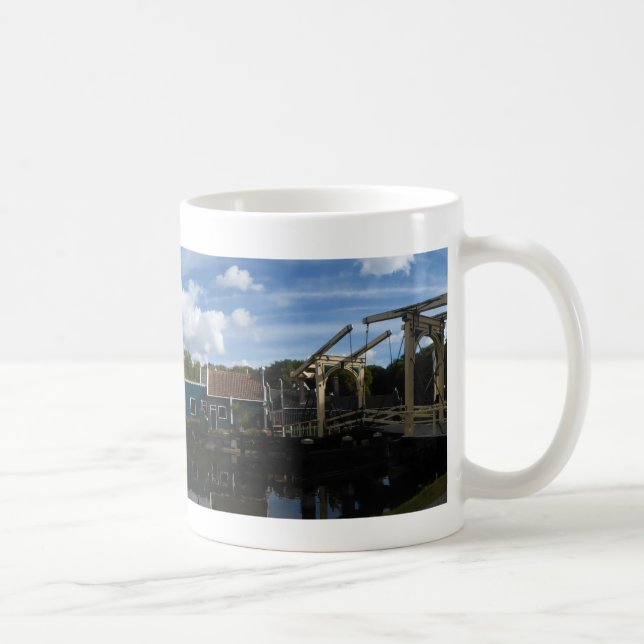Dutch Old Houses Landscape Panoramic Mug (Right)