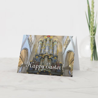 Dutch organ Easter card