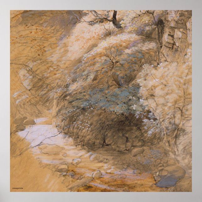 Dutch painter van Gogh vintage art on  Poster (Front)