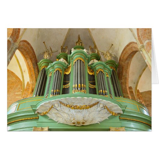 Dutch pipe organ cards (Front Horizontal)