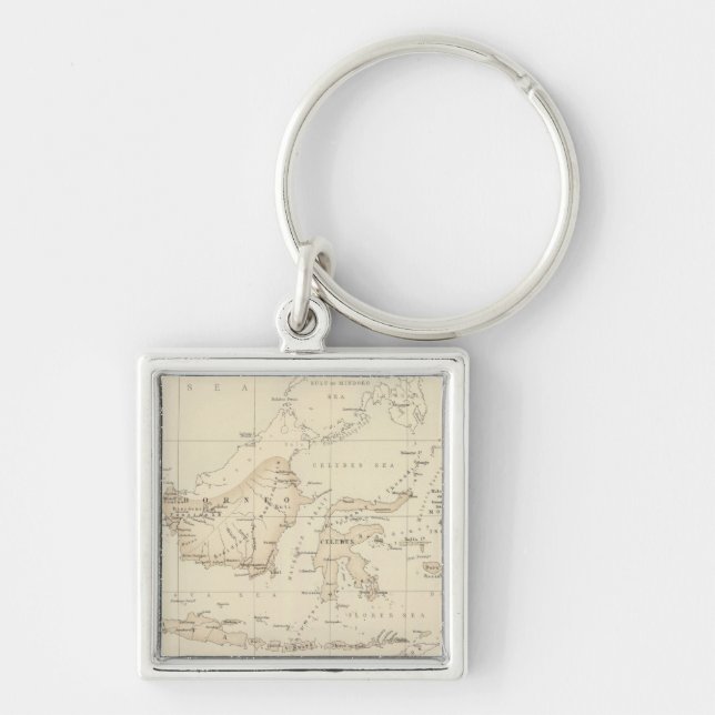 Dutch Possessions in the Indian Archipelago Keychain (Front)
