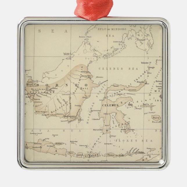 Dutch Possessions in the Indian Archipelago Metal Ornament (Front)