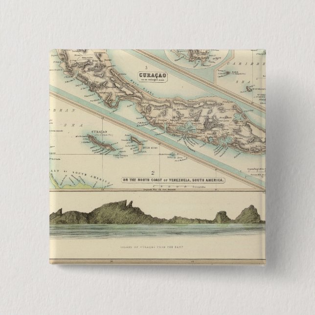 Dutch Possessions Pinback Button (Front)