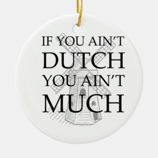 Dutch Pride Gear Ceramic Ornament