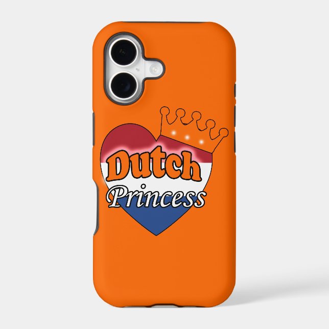 Dutch Princess Iphone Case (Back)