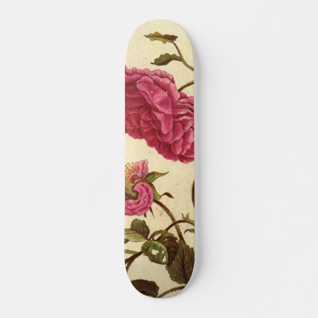 Dutch Rose Skateboard Deck (Front)