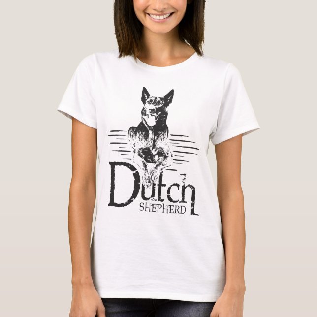 Dutch Shepherd dog - Dutchie T-Shirt (Front)