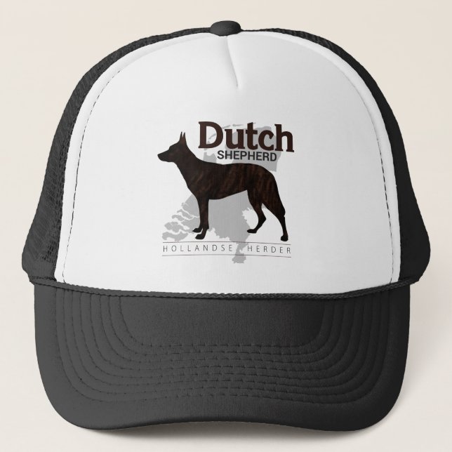 Dutch Shepherd Dog Trucker Hat (Front)