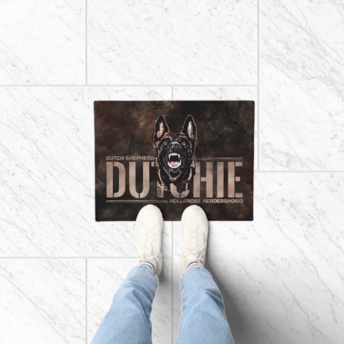 Dutch Shepherd _Hollandse Herdershond  Doormat