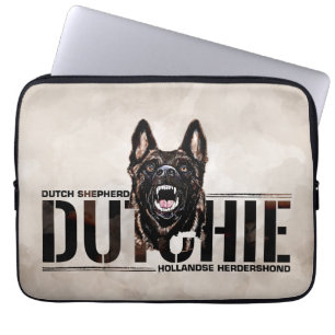 Dutch Shepherd -Hollandse Herdershond Laptop Sleeve