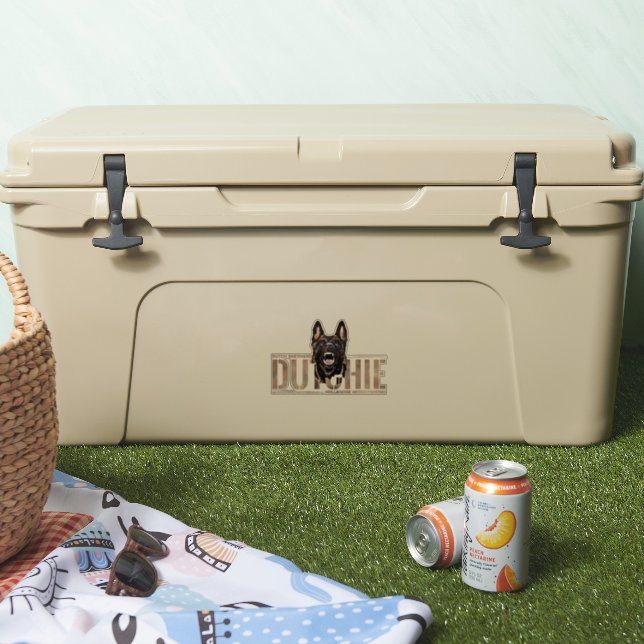 Dutch Shepherd -Hollandse Herdershond  Sticker (Cooler)