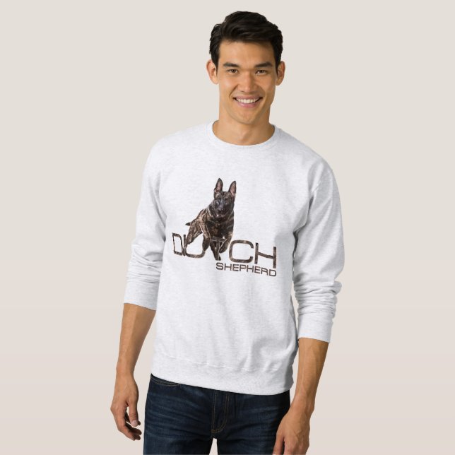 Dutch Shepherd -Hollandse Herdershond Sweatshirt (Front Full)