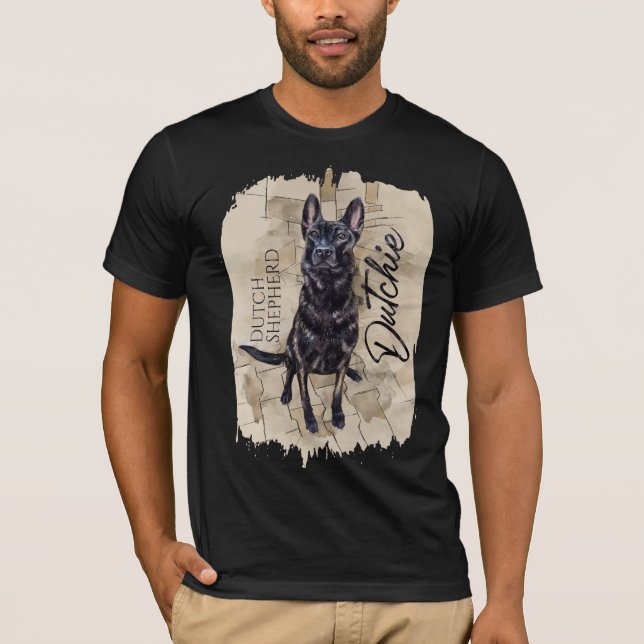 Dutch Shepherd -Hollandse Herdershond  T-Shirt (Front)