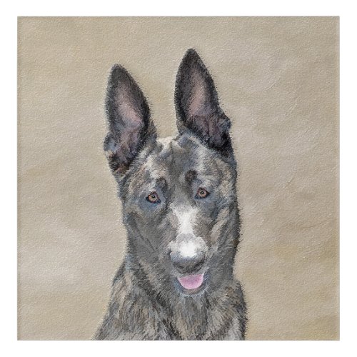 Dutch Shepherd Painting _ Cute Original Dog Art