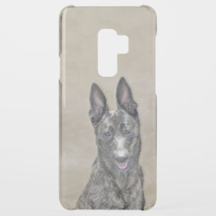 Dutch Shepherd Painting - Cute Original Dog Art Uncommon Samsung Galaxy S9 Plus Case