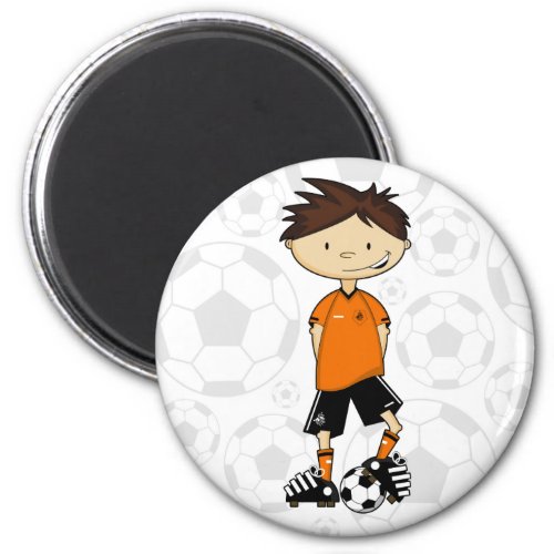 Dutch Soccer Boy Magnet