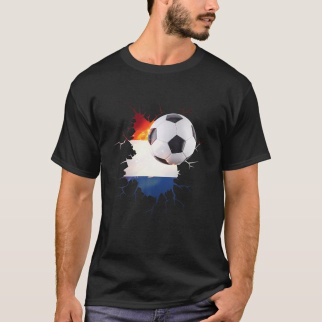 Dutch Soccer Jersey | Fans Gifts For Netherlands S T-Shirt (Front)