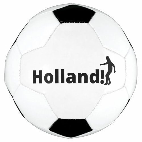 Dutch soccer player using dot as ball   