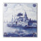 Dutch traditional blue tile