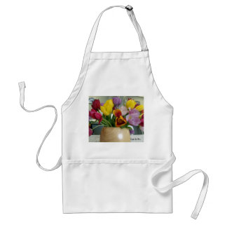 "Dutch Tulips Bouquet" Aproon Adult Apron