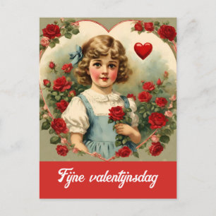 Dutch Valentine Day Postcard