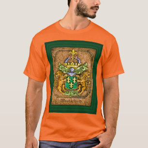 Dutch Van Westervelt Family Coat of Arms T-Shirt