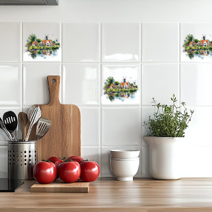 Dutch Village  Ceramic Tile