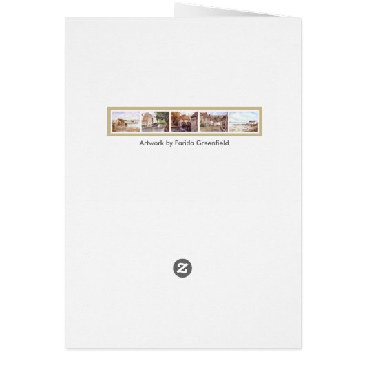 Dutch Windmill by Farida Greenfield (Back)