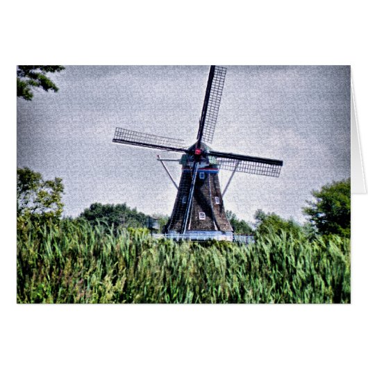 Dutch Windmill Cards (Front Horizontal)