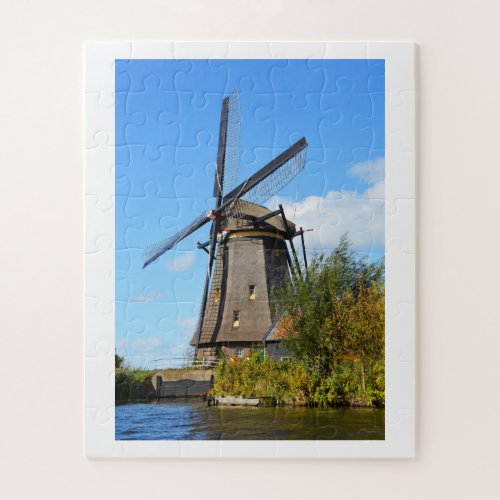 Dutch windmill jigsaw puzzle