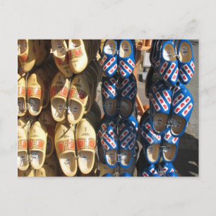 Dutch Wooden Shoes Photo Postcard