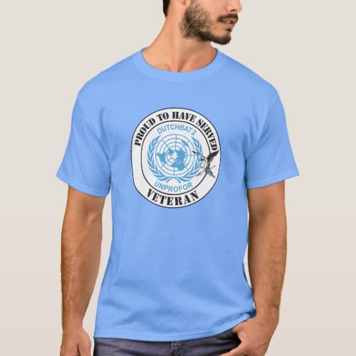 Dutchbat 2 UNPROFOR veteran T_Shirt
