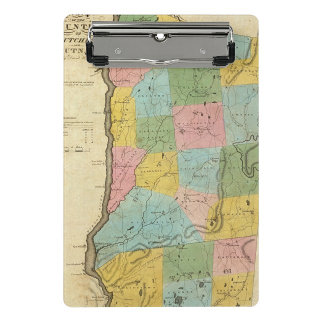 Dutchess, Putnam counties Mini Clipboard (Front)