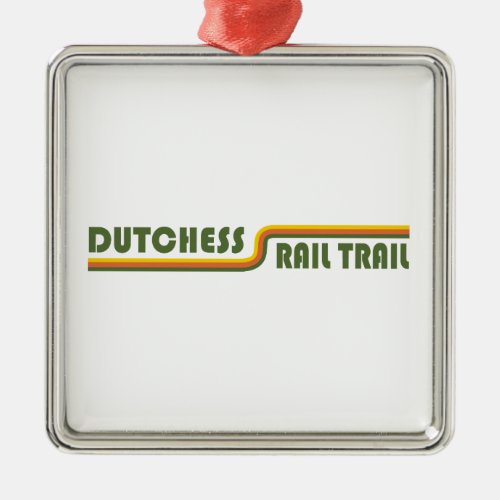 Dutchess Rail Trail Metal Ornament