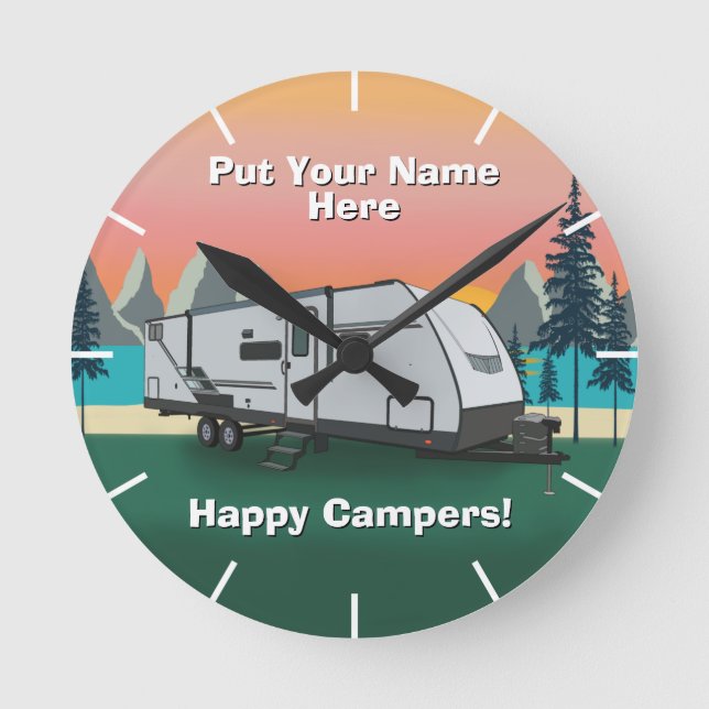 Dutchmen Kodiak 28SBH Design Round Clock (Front)