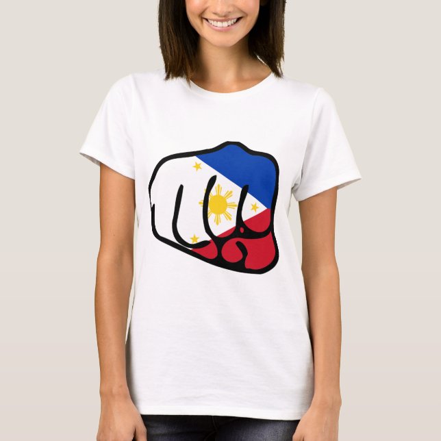 Duterte Fist T shirt for Women (Front)