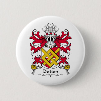 Dutton Family Crest Button