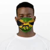 Dutty Tuff Jahmaica Adult Cloth Face Mask (Worn)