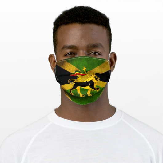 Dutty Tuff Jahmaica Adult Cloth Face Mask (Worn)