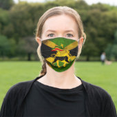 Dutty Tuff Jahmaica Adult Cloth Face Mask (Outside)