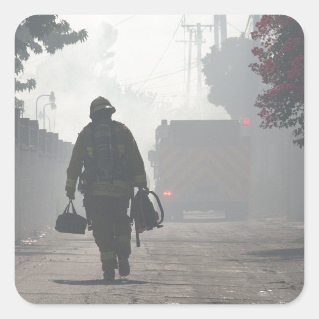 Duty Calls Square Sticker (Front)