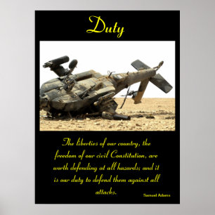 Duty: Desert Wreckage Poster