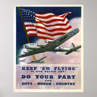 Duty Honor Country Poster