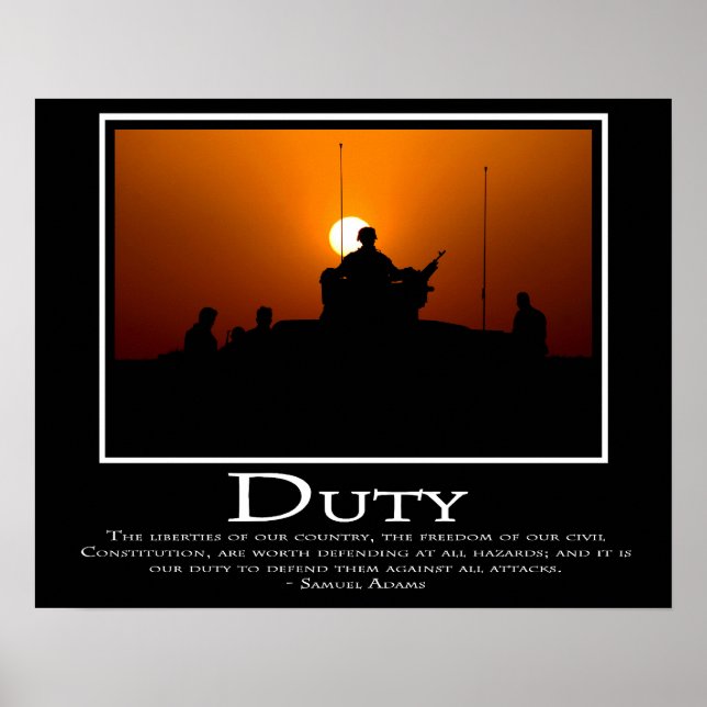 Duty Poster (Front)