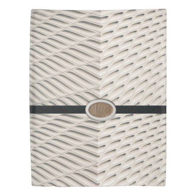 Duvet Cover Beige Black  (Front)