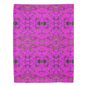 Duvet Cover Bright Pink Daisies